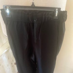 Black BR paper bag pants